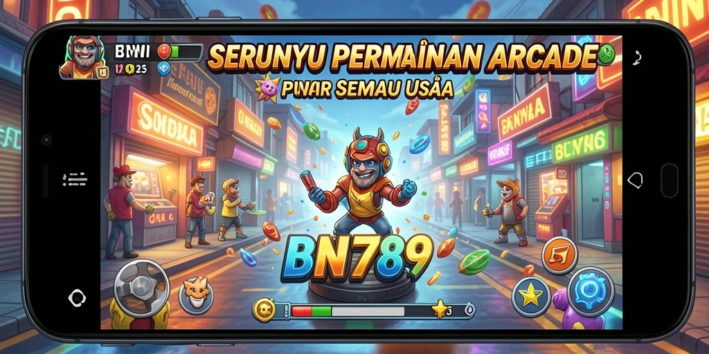 Screenshot gameplay BNI789 yang seru dan penuh tantangan.