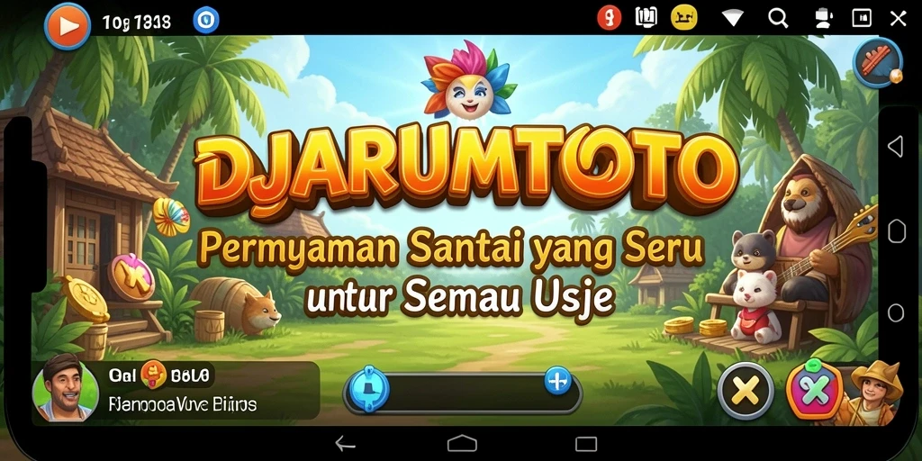 Tampilan gameplay yang menarik dan seru di DJARUMTOTO.