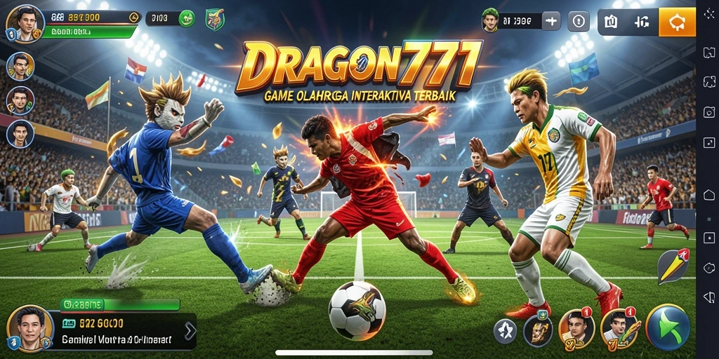 Screenshot gameplay DRAGON777 menampilkan aksi seru dalam olahraga.