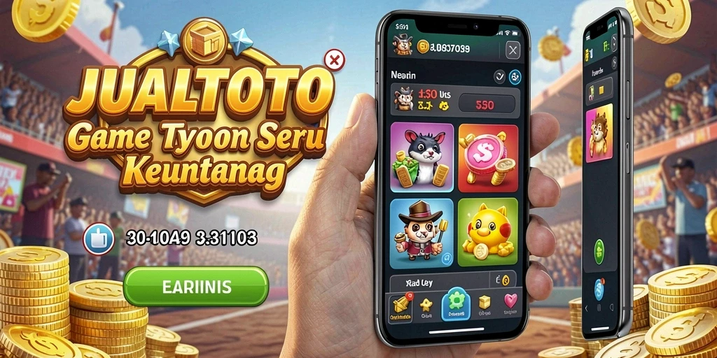 Tampilan menarik gameplay JUALTOTO saat bermain Tycoon.