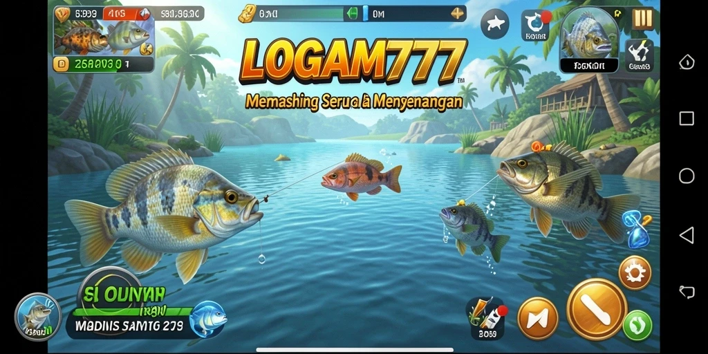 Tangkapan ikan yang menarik dan gameplay seru di LOGAM777.