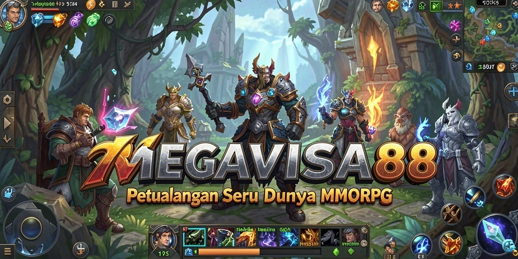 Tampilan gameplay seru dan interaktif di MEGAVISA88.