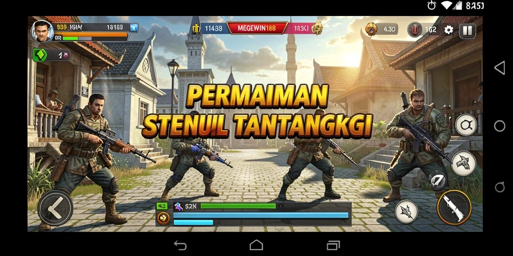 Tampilan gameplay MEGEWIN188 yang strategis dan mengasyikkan.
