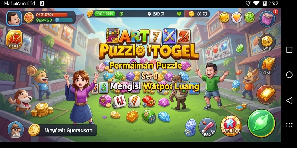Tampilan gameplay PARTAITOGEL yang seru dan penuh warna.