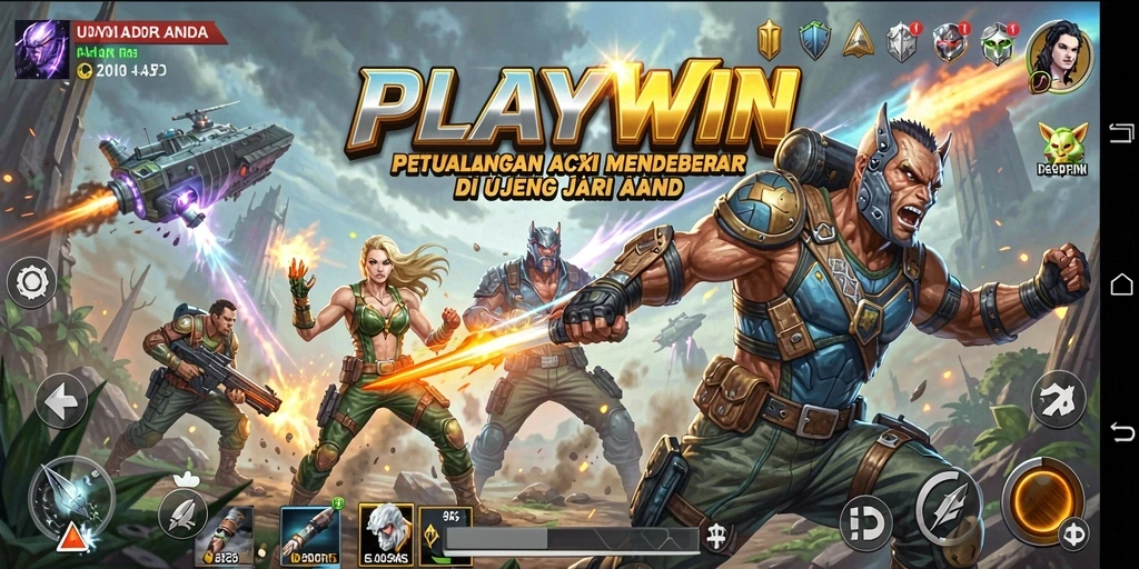 Tangkap momen aksi mendebarkan dari gameplay PLAYWIN.