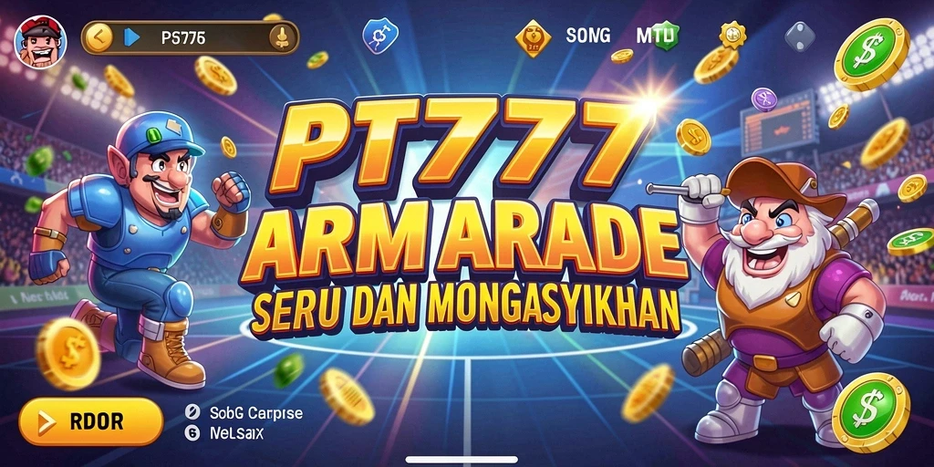 Screenshot gameplay PT777 menampilkan aksi seru dalam permainan Arcade.