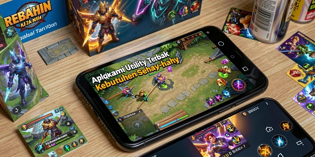 Tampilan antarmuka aplikasi REBAHIN yang sederhana dan intuitif.