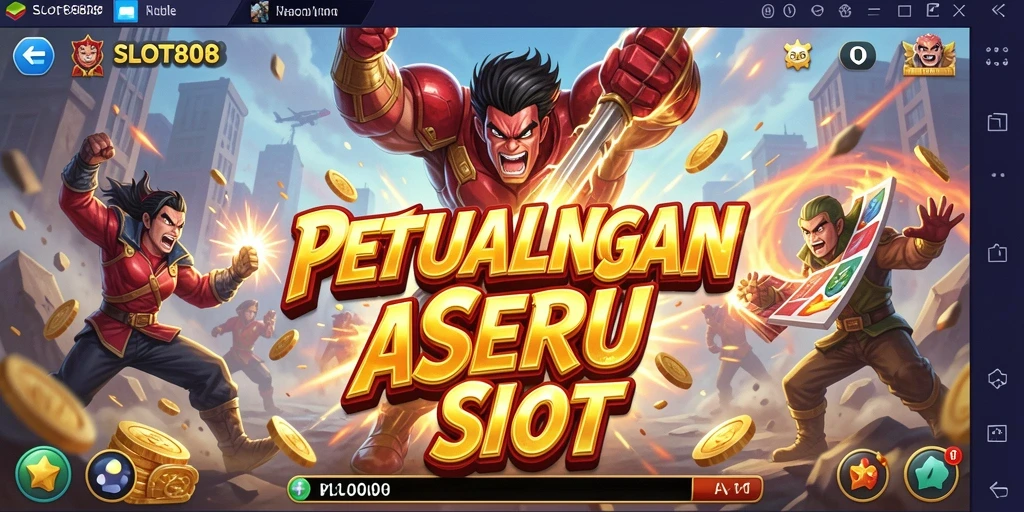 Gameplay seru dan mendebarkan di SLOT8808.