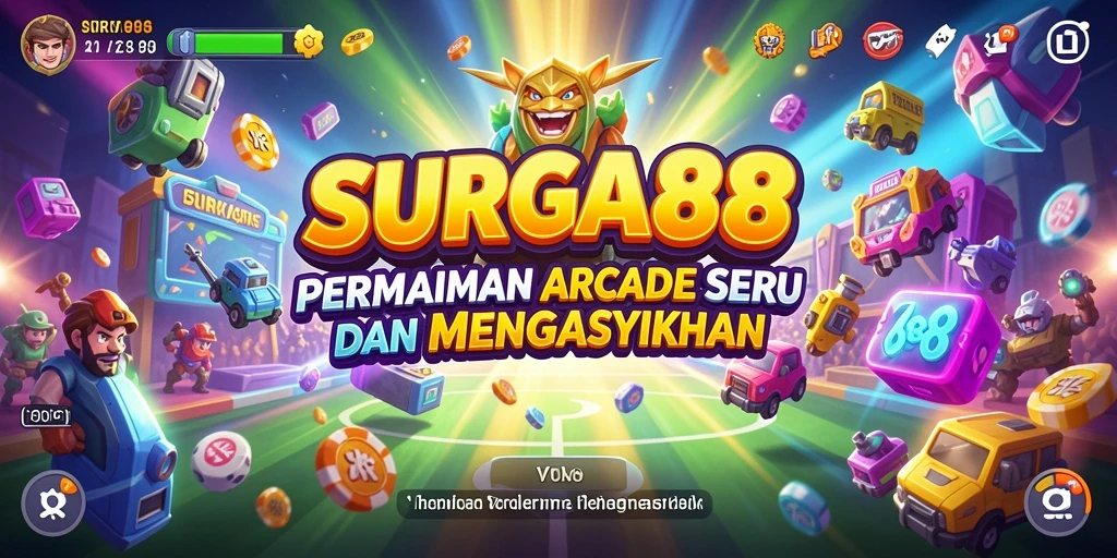 Tampilan luar gameplay SURGA88 yang seru dan mengasyikkan.