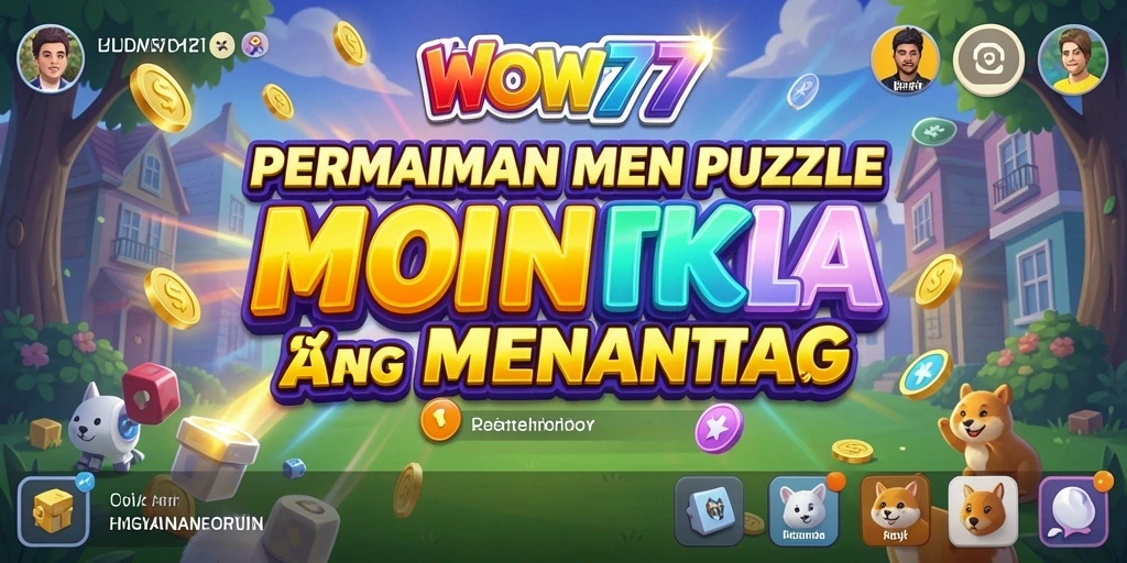 Tampilan gameplay WOW77 dengan berbagai tantangan Puzzle yang menarik.