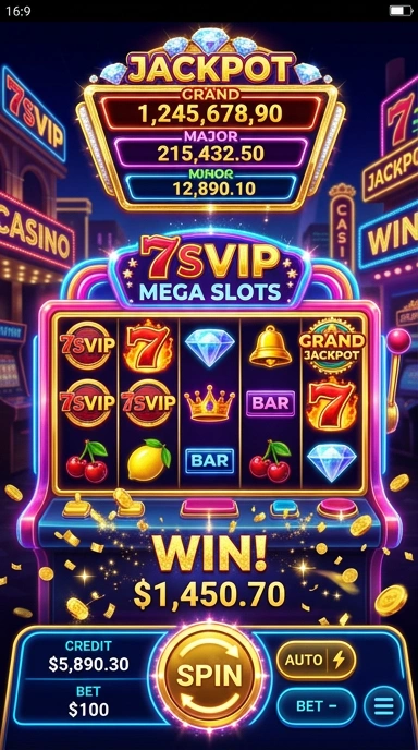 Tampilan aplikasi 7svip yang menarik dan mudah digunakan.